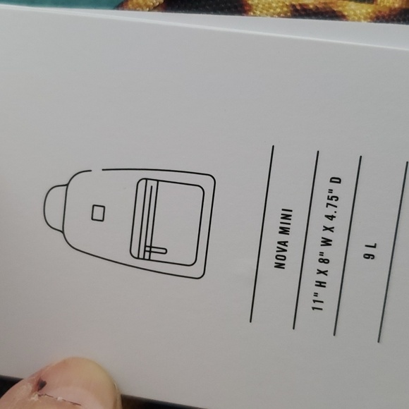 HERSCHEL MINI LEOPARD PRINT/BLACK BACKPACK - Picture 5 of 8